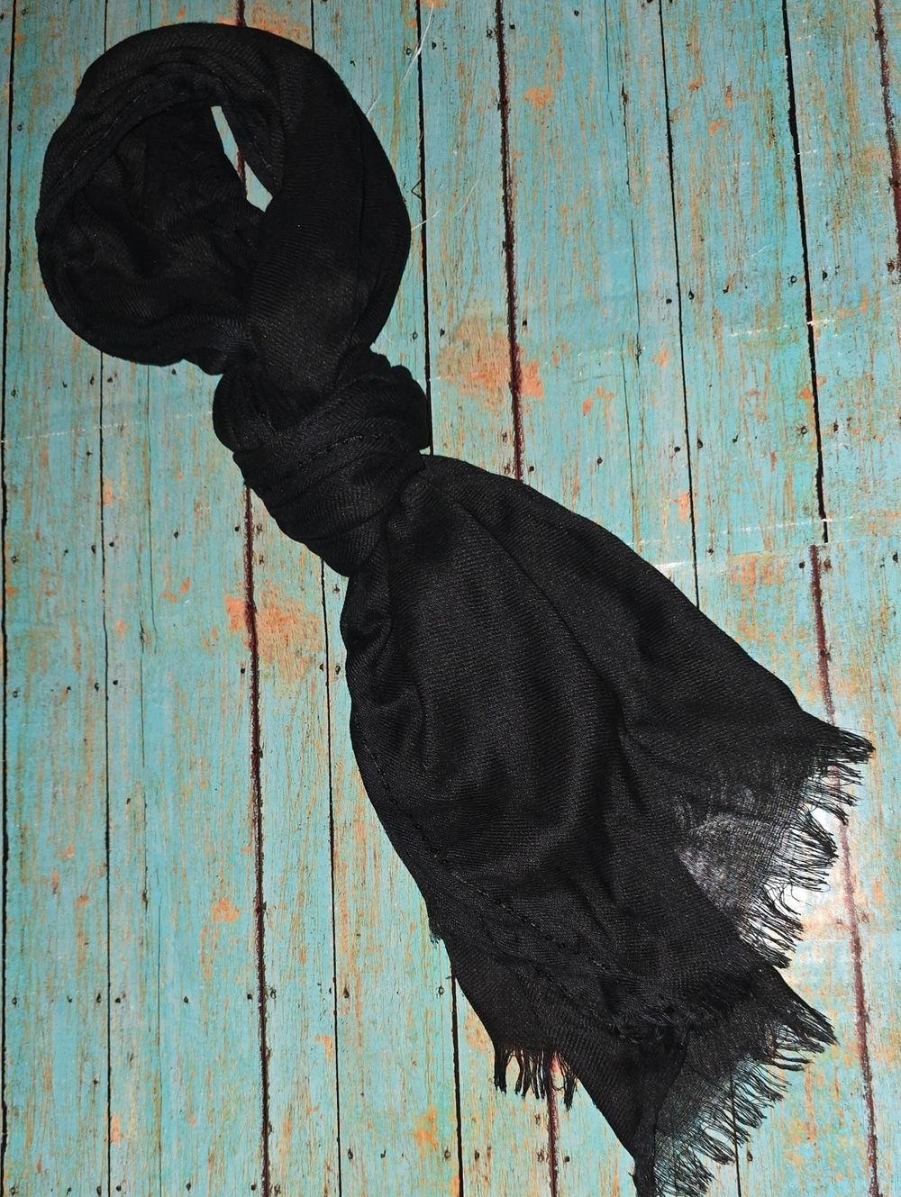 Jones New York | Women | Classic Black | Scarf | 72x23inches